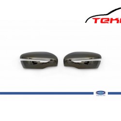 Nissan Qashqai Ayna Kapağı 2 Prç. Abs Krom (Siyah Krom) 2014 ve Sonrası